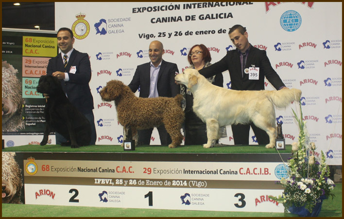 Nicole podium Vigo 2014